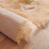 Imitation Wool Rug Artificial Sheepskin Fluffy Plush Carpet for Bedroom Soft Warm Home Decor Children Rugs Living Room Rug White