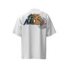 Cross-border European and American trendy brand GALLERY DEPT gradient letter print short-sleeve T-shirt for men and women, high street short-sleeve 