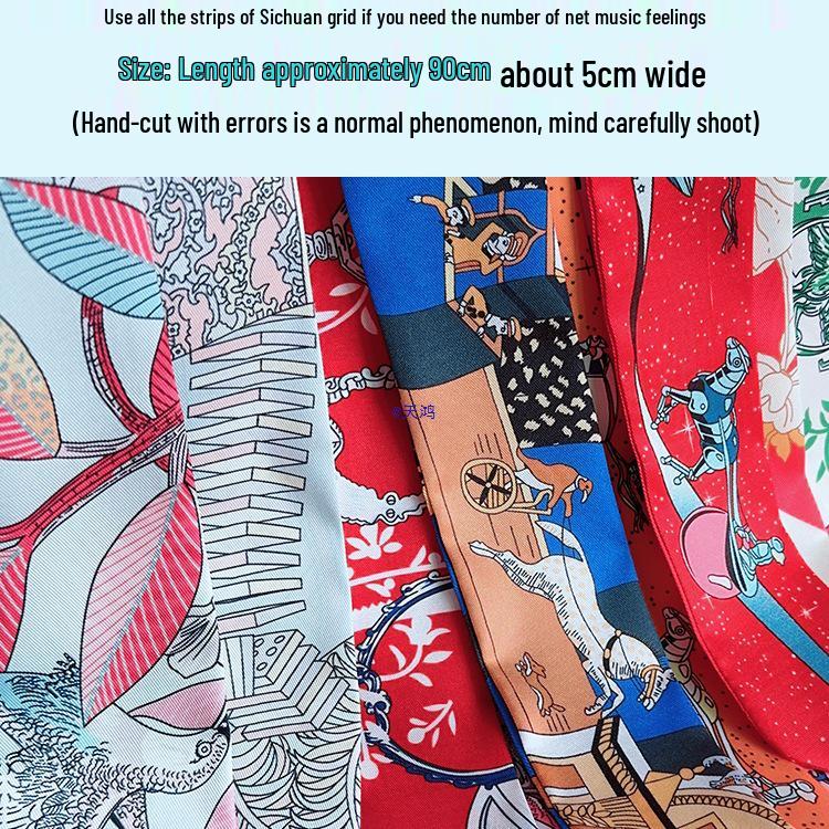 Ленточный декор для ручки сумки-тоут