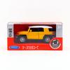 1/36 TOYOTA FJ Crusier игрушечная модель автомобиля для детей Welly литой внедорожный миниатюрный автомобиль инерционный коллекционный подарок для мальчика