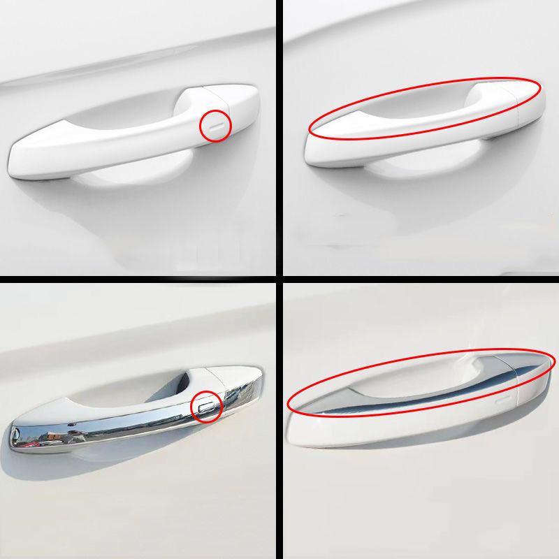 Car Door Handle Bowl Trim Cover Protect for Volkswagen VW Touareg 2019 2020 2021 2022 2023 2024 2025