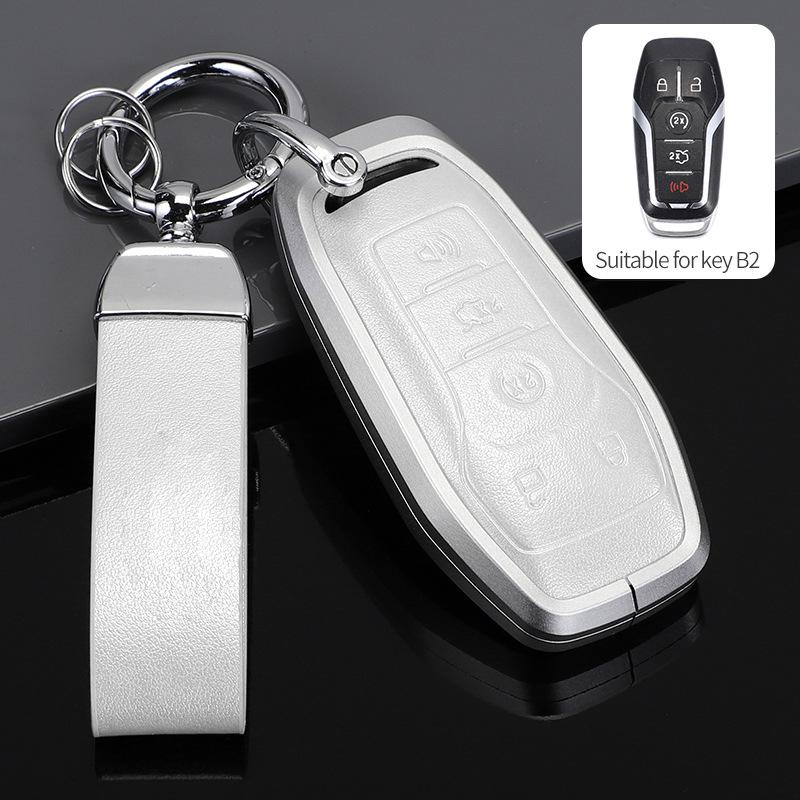 Metal Protective Key Shell for 2015-2017 Ford Mustang - Unisex Design