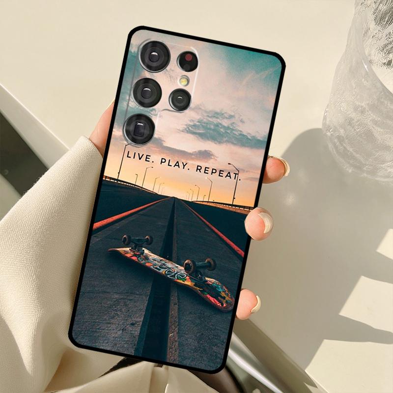 Cool Skate Case For Samsung Galaxy S22 Ultra S21 S20 S24 S25 Ultra S9 S10 Plus S23 FE S25 FE Back Cover