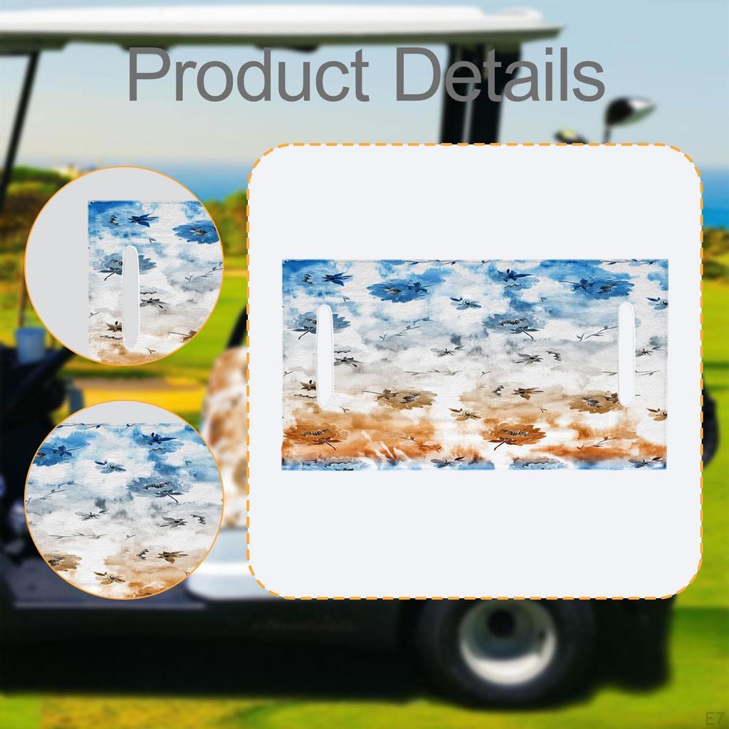 Прочный многоцелевой чехол на сиденье для гольфа из микрофибры, незаменимый аксессуар для любителей