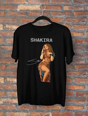 НОВАЯ футболка Shakira World Tour 2025 Черная Все размеры Подарок Фанатам Унисекс Футболка