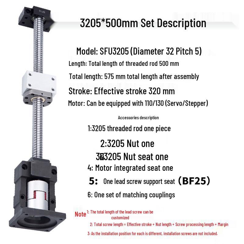 RSRDDY Ball Screw Servo Engraving Machine Module Slide Table