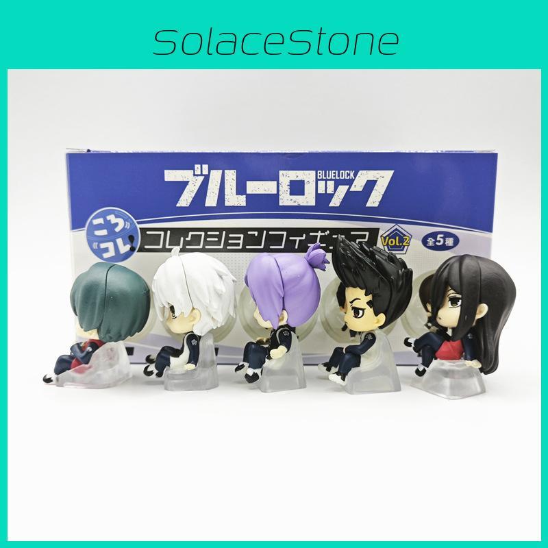 Замок Синий Фигурка Мультяшная Модель Игрушка Украшение Кукла Детское Украшение Подарок