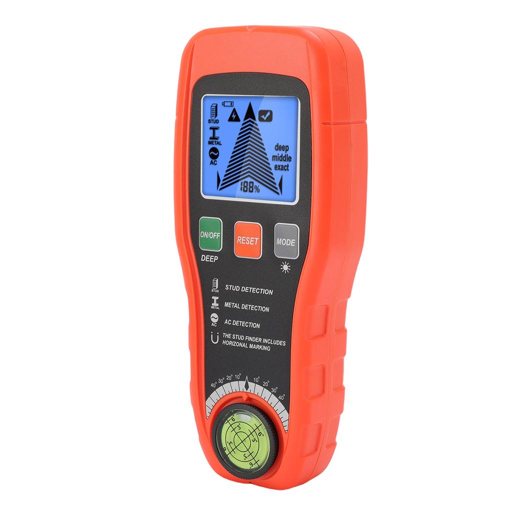 Stud Finder Wall Scanner LCD Display Handheld Portable Wall Wood Metal Stud Detector for Wood AC