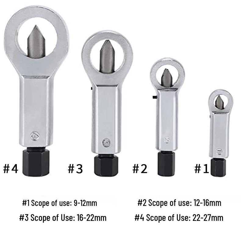 Набор для срыва гаек (авторемонтный): Быстрый экстрактор и сепаратор