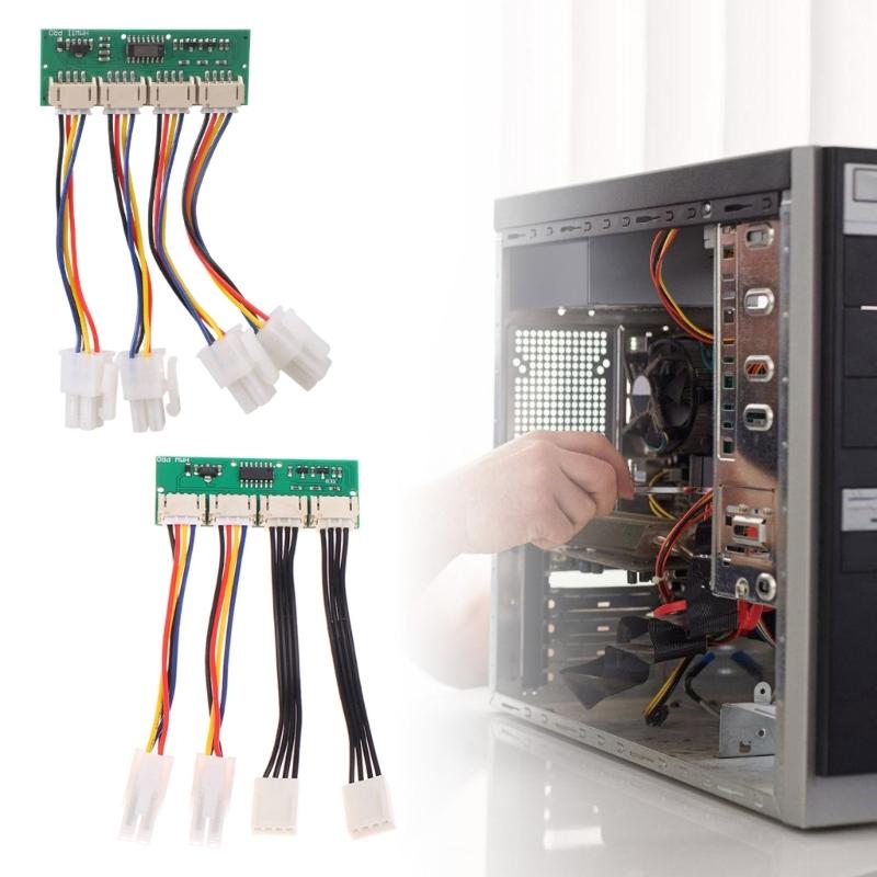 Эмулятор вентилятора 12В 4-контактный симулятор вентилятора контроллер специально для S21 S19K компьютерные офисные потребности в охлаждении