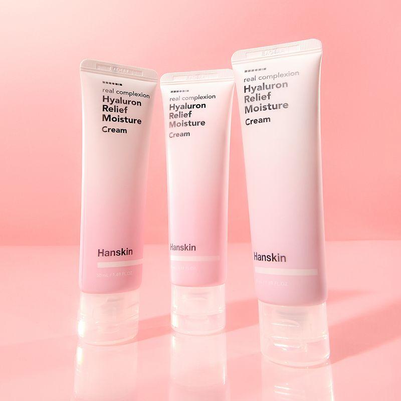 Real Complexion Hyaluronic Relief Moisturizing Cream 50ml