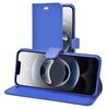 (Blue) For Apple iPhone 17e Wallet Flip PU Leather Phone Case