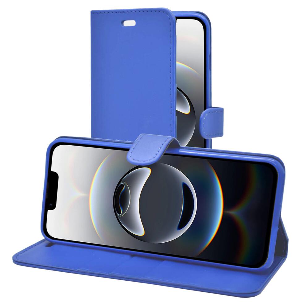 (Blue) For Apple iPhone 17e Wallet Flip PU Leather Phone Case