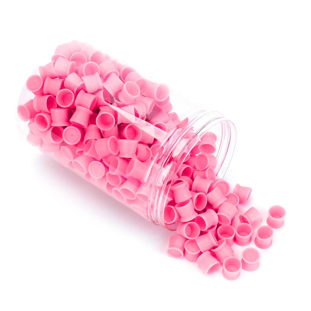 300 шт. чернила для татуировки, пигментная чашка, одноразовая силиконовая чашка для бровей, губ, глаз, пигментная чашка для татуировки