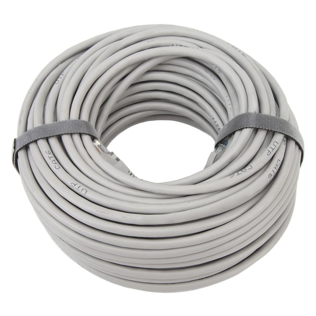 Кабель Ethernet Cat6A 1000M 98.4ft Позолоченные контакты 24K ПК ПВХ CMR Огнестойкий Интернет-кабель для