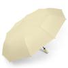 Compact Auto Open/Close Sun & Rain Umbrella with Custom Logo - Three-Fold Design for Dual Use