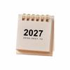 Standing Base 2027 Desk Calendar Mini Flip Calendar New Mini Calendar  Daily Planning