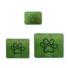 Washable Dog Pee Pad Dog Paw Print Reusable Puppy Pad with Non-Slip Backing Absorbent Leakproof Potty Training Pads for Home Travel