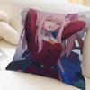 Чехол на подушку Zero Two D-darling Мультяшный Подарок Наволочка Спальня Дом Диван Кресло Сиденье Декор Чехол для подушки