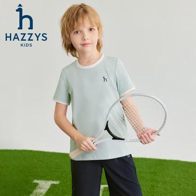 Летний комплект HAZZYS для мальчиков, быстросохнущий, эластичный