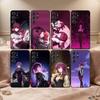 Чехол для телефона Honkai Star Rail Игра Кафка Для Samsung S26, S25, 24, 23, 22, 30, 21, 10, 9, Ultra, Plus, Lite, Черный Мягкий Чехол