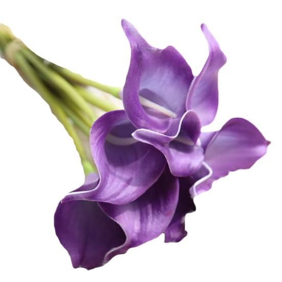 1 ветка искусственный цветок Калла Лилия свадебный букет домашний декор для свадебной вечеринки