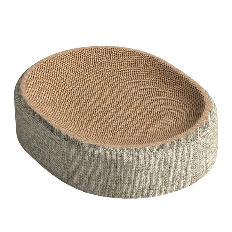 Cat Scratching Board Sisal Pet Scratch Board Nest Kitten Furniture with Non-slip Base Wear-Resistant Pet Supplies for Shelter