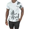 Летняя футболка DeepSEA с рисунком пальмы и цифровым принтом 2403220