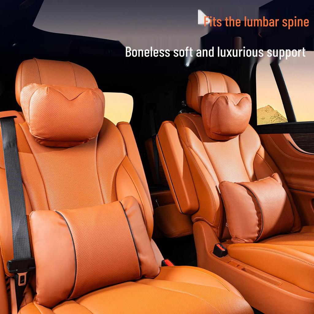 Комплект подушек для поддержки шеи и поясницы BMW для 3/5 серии и X1/X3/X5/X6 - Универсальный, Всесезонный