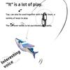 Plush Electric Flying Fish Cat Toy USB Flapping Fish Toy New Simulation Cat Toy  Indoor Cats