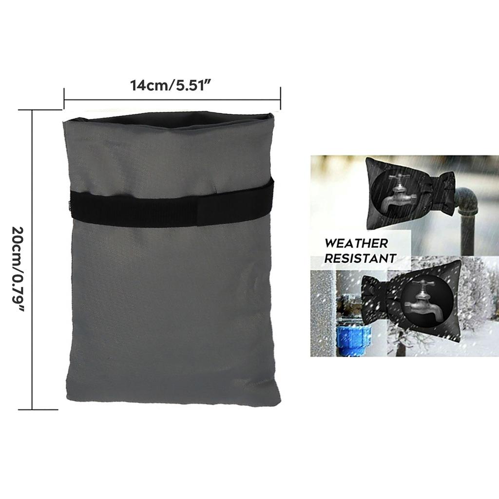 2x Чехол для уличного крана Чехол-носок для крана для защиты от зимних заморозков Водонепроницаемый изолированный чехол для крана Аксессуары для кранов