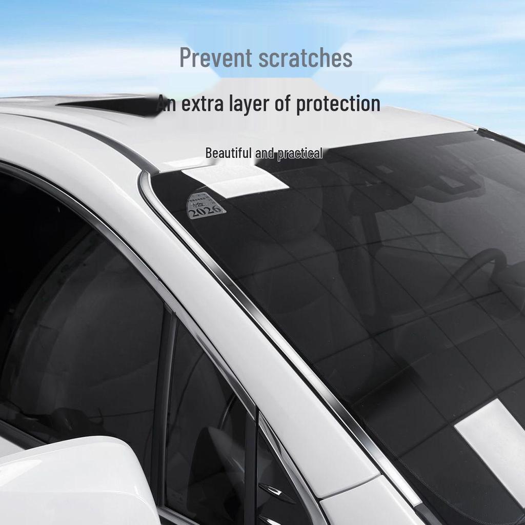 Яркие декоративные полосы для лобового стекла и кузова Toyota Sienna