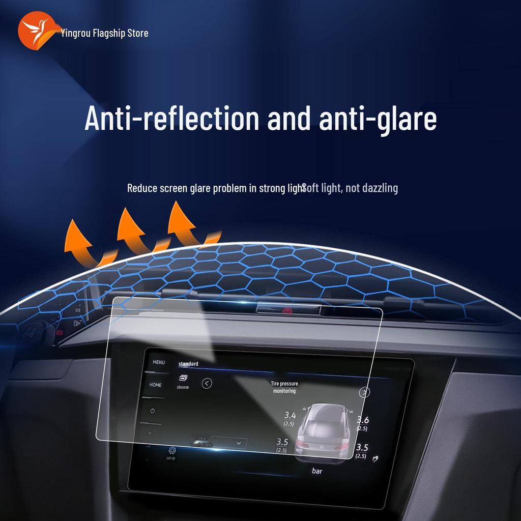Закаленное стекло для экрана центральной консоли VW CC: 26 моделей для декора салона автомобиля и защиты навигации