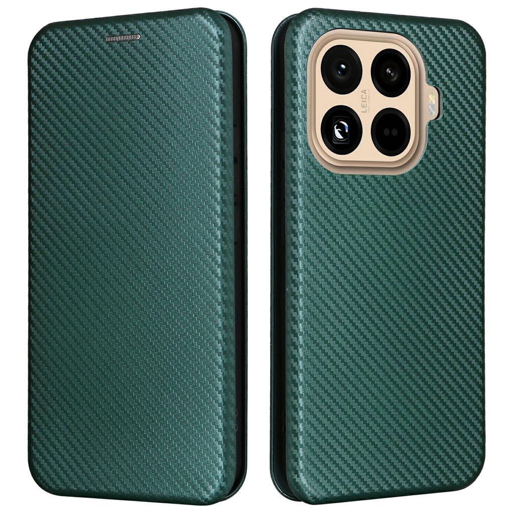 Для Xiaomi 15T Pro Чехол Текстура углеродного волокна Ударопрочный Чехол для телефона из искусственной кожи