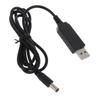 100cm Long USB To DC5.5x2.1mm Round Hole Booster Line Routers Booster Line Wire 5V Booster To 12V Charging Cable