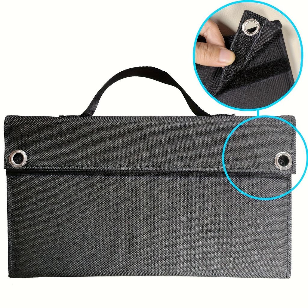 Portable Solar Panels, Foldable Solar Panel Battery Chargers, iPhones, iPads, Laptops, TYPE-C, USB Ports