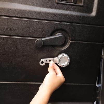 Алюминиевый сплав Замена для Land Rover Defender 90 110 130 2004-2018 Автомобиль Задняя дверь Окно Подъемный Рукоятка Ручка Ветровик Подъемник