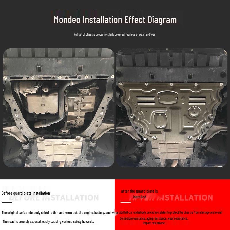 Ford Mondeo & S-Max Engine Under Shield for 2013-2024 Models - Chassis Protection