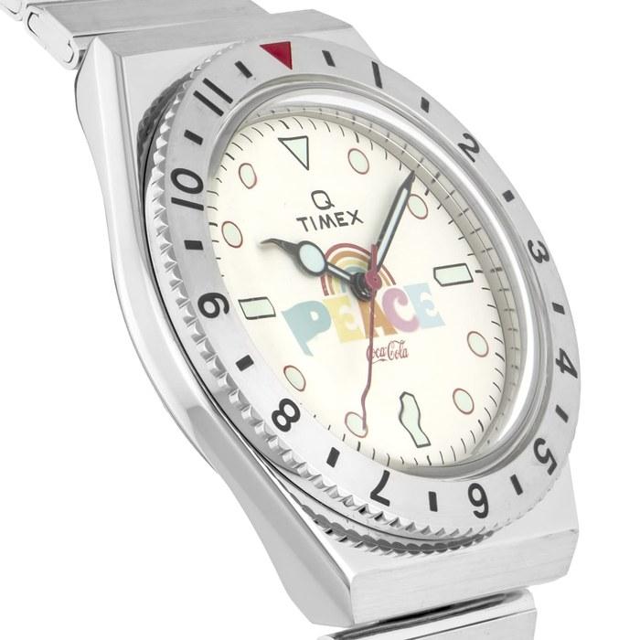 TIMEX Часы-коллаборация Coca-Cola TW2V25800 Мужские Серебристые