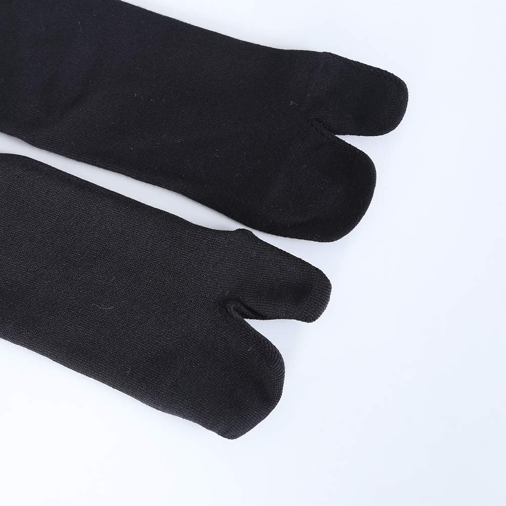 WIOIW Tabi Toe Set of 4 Men's Socks, Moisture-Wicking, Quick-Drying,