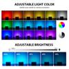Светодиодный RGB прожектор 20 Вт 30 Вт 50 Вт 100 Вт 150 Вт 200 Вт IP66 Наружный прожектор AC220V Рефлектор Проектор Лампа с цветным пультом дистанционного управления