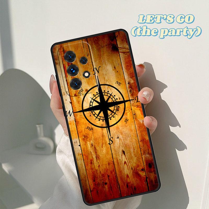 Чехол для телефона Compass Wanderlust Vintage Map Для Samsung Galaxy A42 A31 A40 A51 A71 A32 A80 A91 A52 A72 A20e A21S A50 A70 A11 A12