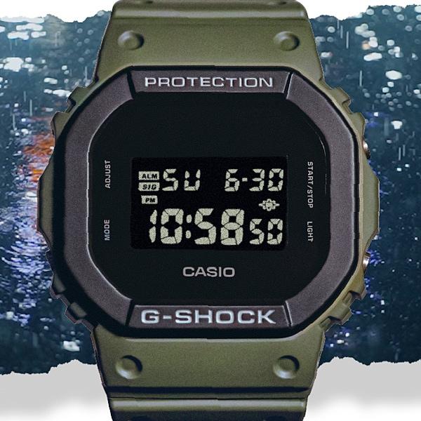 Casio Мужские часы G-SHOCK DW-5610UU-3JF [серия G-SHOCK Urban Utility] Square Watch Digital