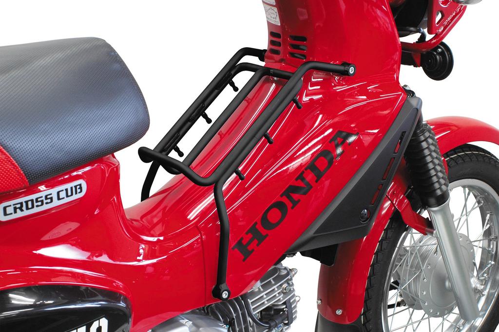 Специальные детали Takegawa Алюминиевый центральный багажник для Cross Cub Комплект, Черный, 50/110 (АА06/JA45) 09-11-0103