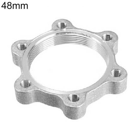 44/48mm Aluminium Alloy MTB Bike Threaded Hubs Disc Brake Rotor Adapter Base