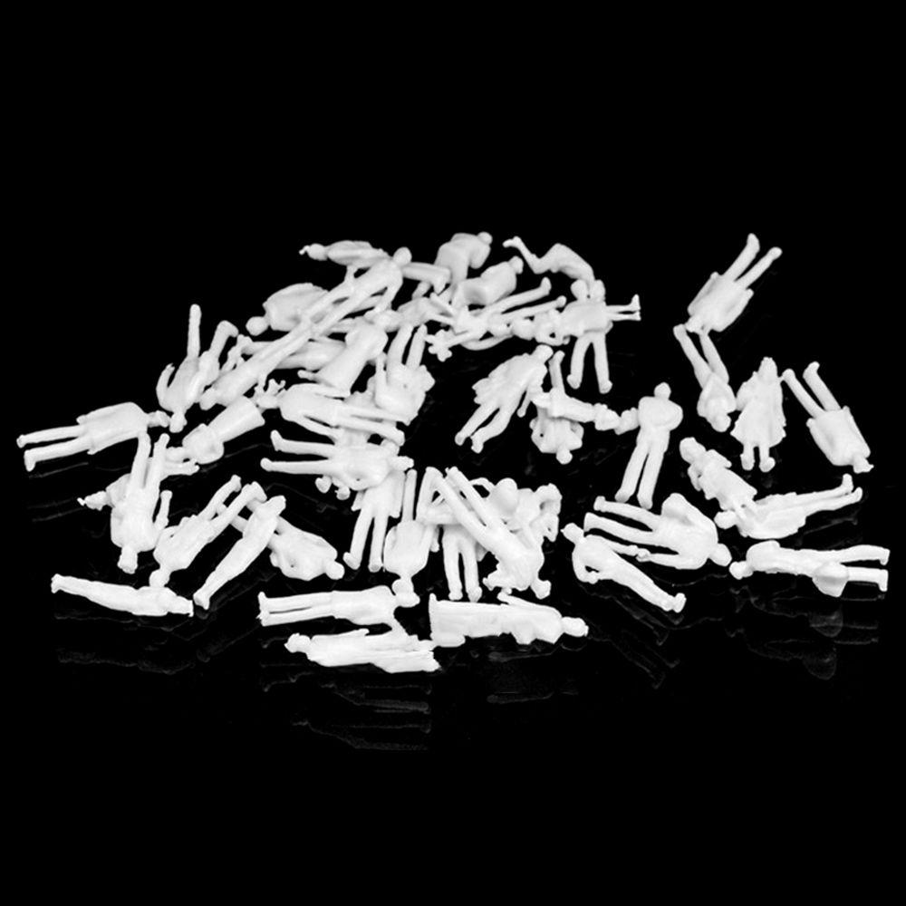 Hnadmade Multi-Style Pose Architectural Models Scale Model White Miniature Figures People Figures