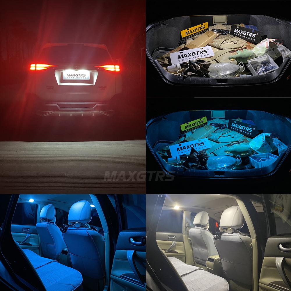 MAXGTRS 2 шт. Светодиодные C5W C10W 39 мм 41 мм 42 мм Купольные Canbus Без ошибок 6500K Белый Автомобильная Внутренняя Лампа для Чтения Купольная Лампа Багажника 12В