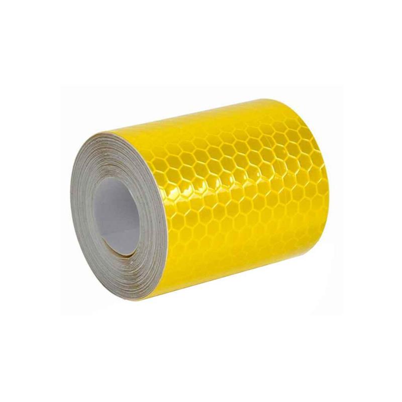 Автомобильная светоотражающая лента, декоративные наклейки, предупреждающая безопасная светоотражающая лента, пленка, автомобильная светоотражающая наклейка красного цвета