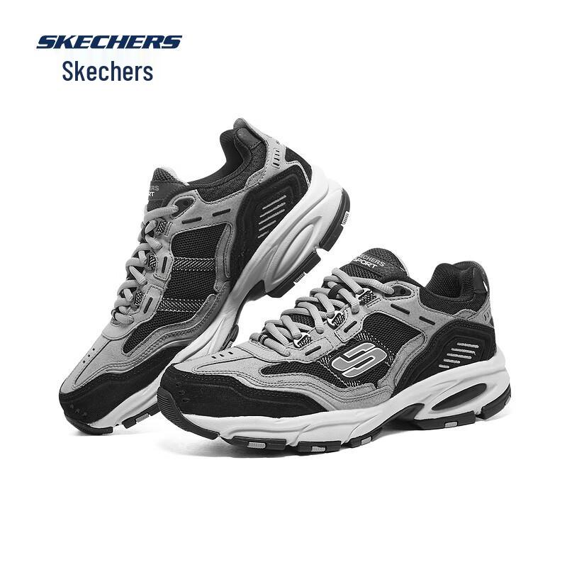 Skechers Мужские ретро-кроссовки для активного отдыха серии Trek на шнуровке