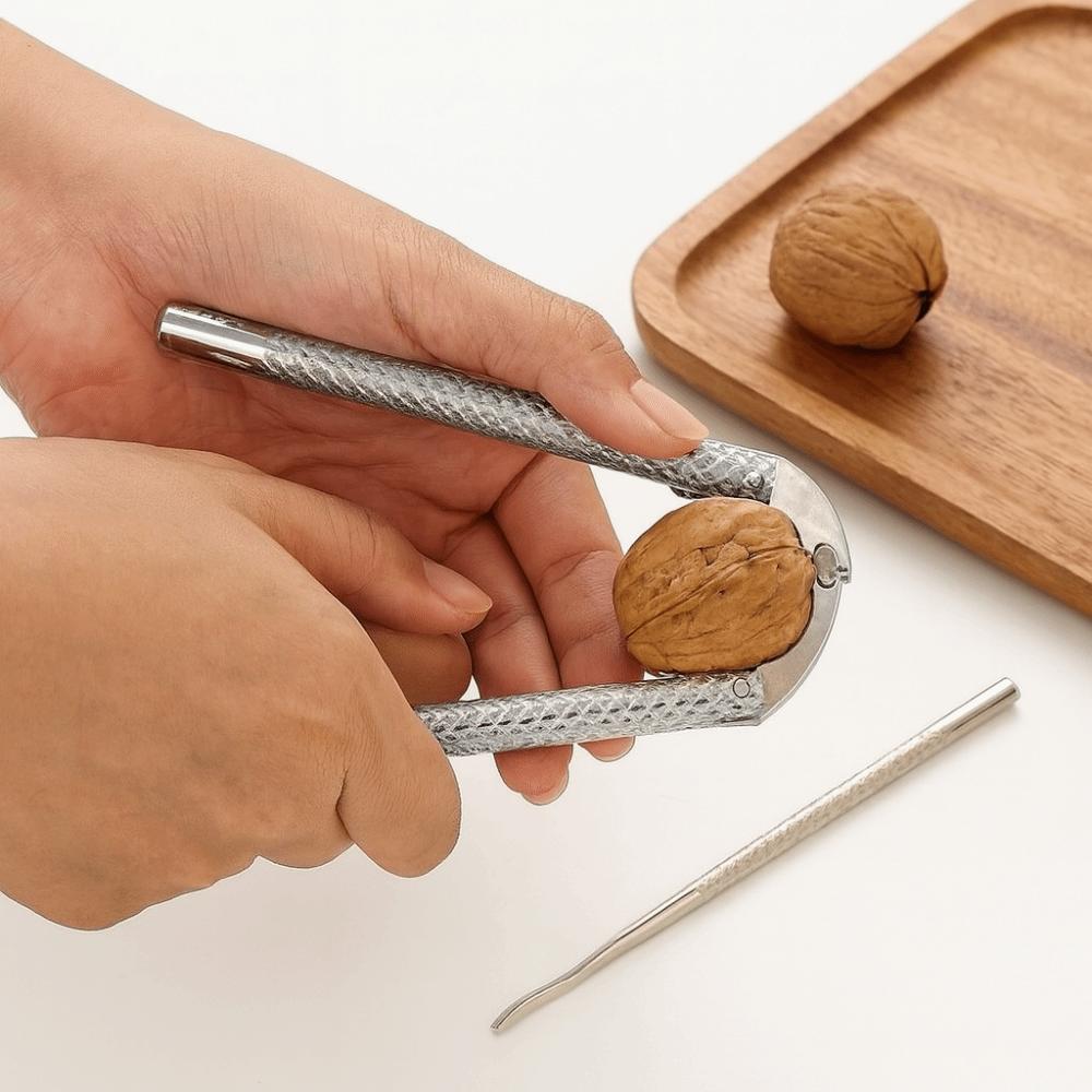 Quick Crack Nut Cracker Multifunction Pecan Sheller Easy Grip Crab Cracker  Nut Processing